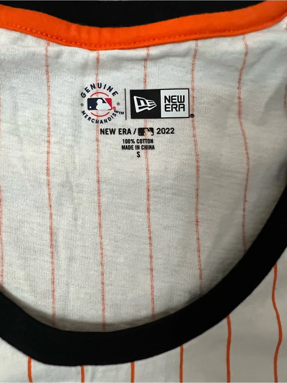 New Era Baltimore Orioles women’s sequin jersey sz S NWT